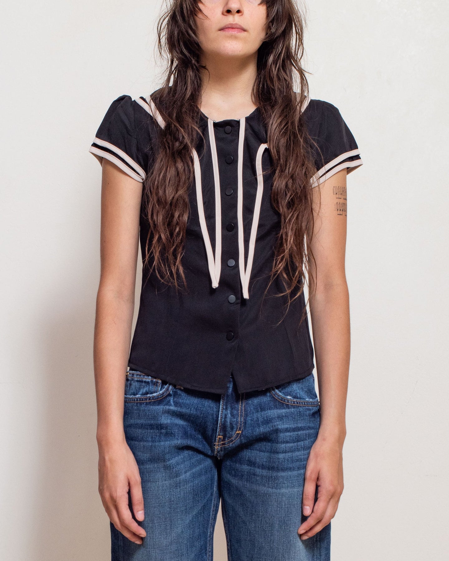 Anne Top in Black